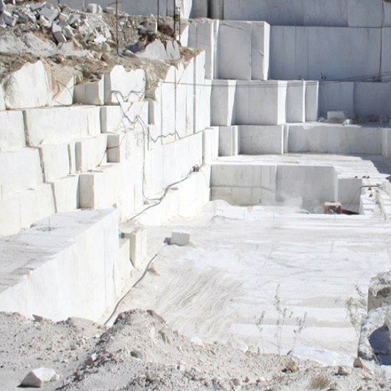 cantera mármol Blanco Rhino