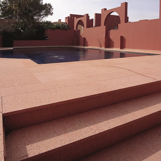 escalones de caliza Niwala pink