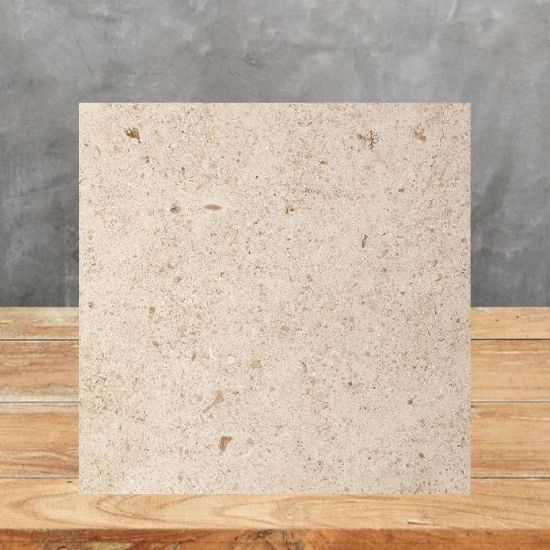 muestra de Caliza Moleanos Beige