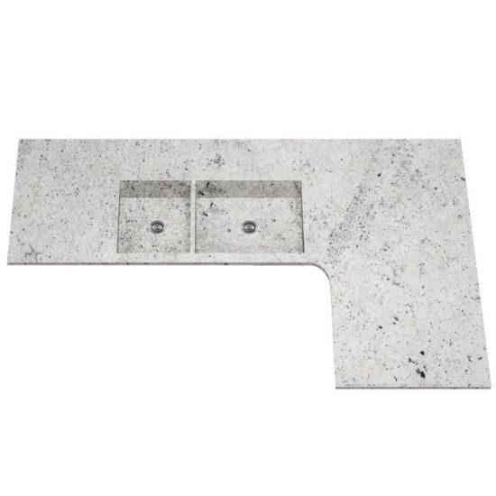 encimera y fregadero Sensa Colonial White