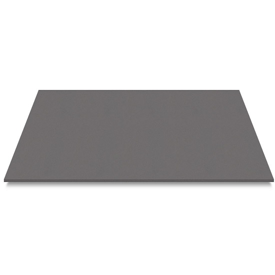 tabla de cuarzo Compac Smoke Grey