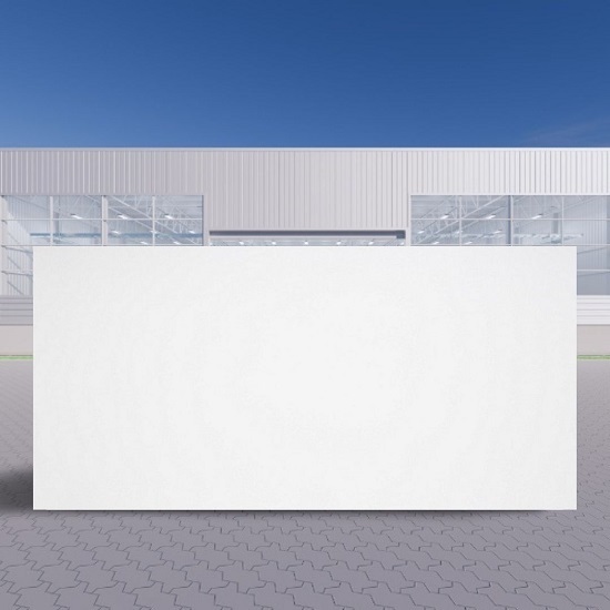 imagen de una losa Neolith Just White
