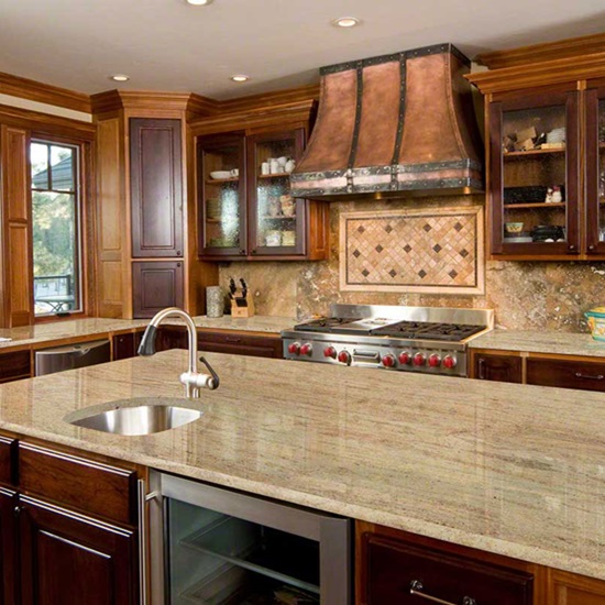 cocina tradicional Granito Astoria Gold
