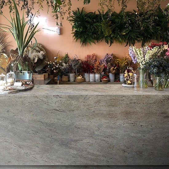 isla cocina Granito Astoria Gold