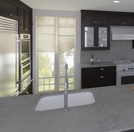 isla de cocina Dekton Sabbia