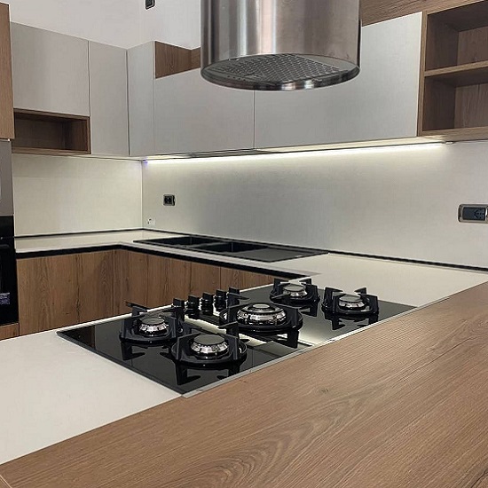 encimeras cocina Silestone Miami White