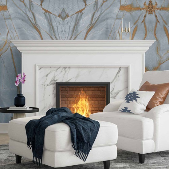 encimera exterior Techlam Arctic Blue