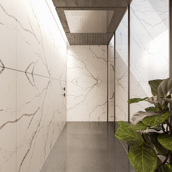 revestimiento de pared Technistone Crystal Calacatta Sylva
