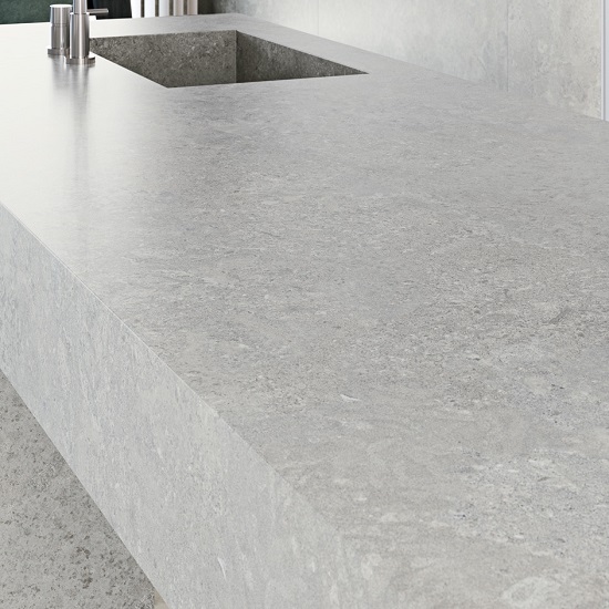 isla cocina Ascale Borgogna Silver