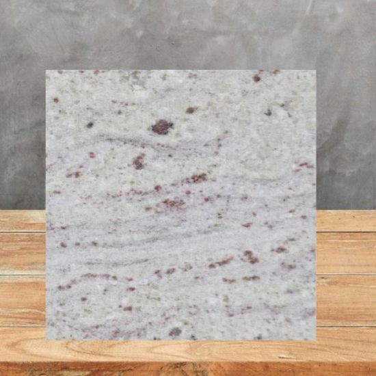 una muestra de Granito Kashmir White