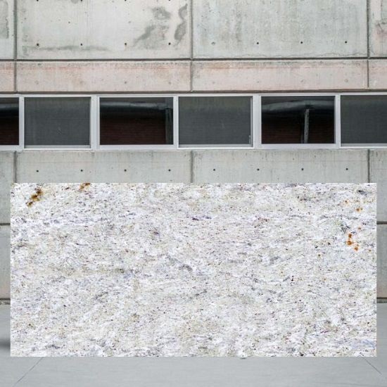 una placa de Granito Kashmir White